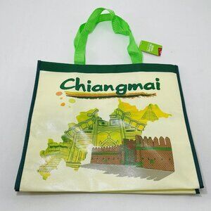 Chiangmai Thailand Tote Shopping Bag Souvenir Central Tops Supermarket Trip Thai